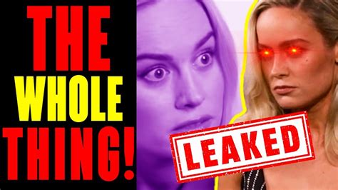 brie larson leaks|The Marvels plot leak explained: Is Brie Larson as。